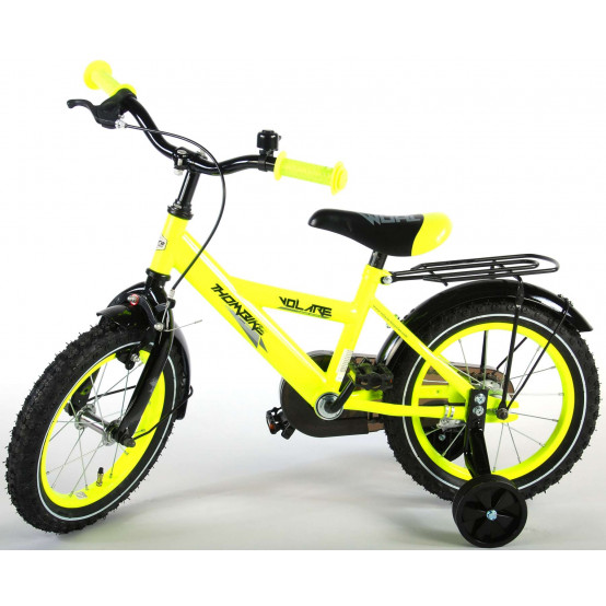 Volare Thombike Neon Yellow - Dětské kolo 14", z 95 % sestaveno
